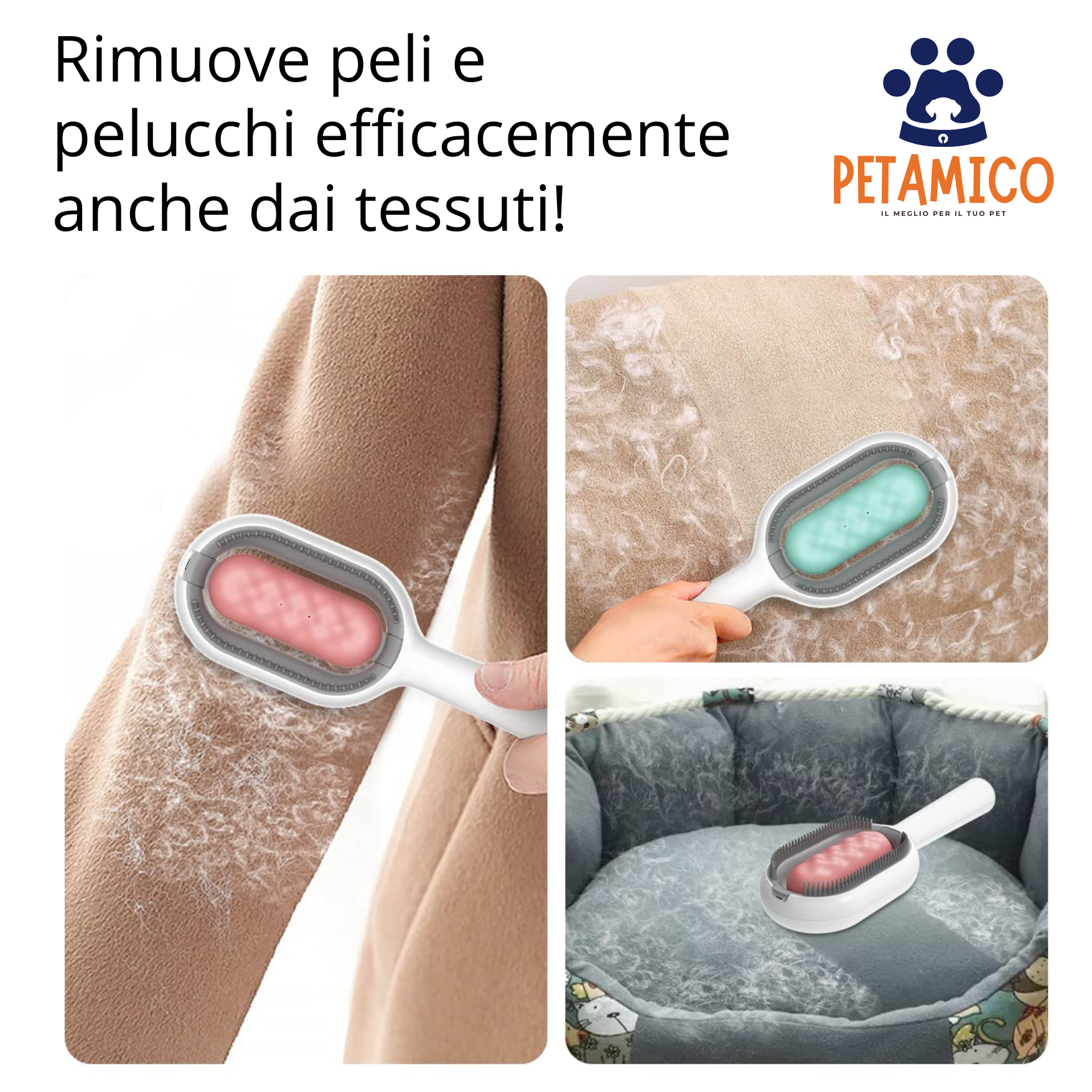 Petter Spazzola per Toelettatura - 3 in 1